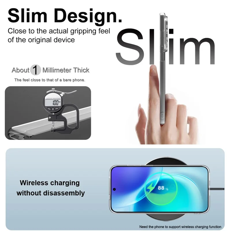 IMAK UX-5 Series For vivo X300 5G Transparent TPU Phone Case Protective Phone Cover