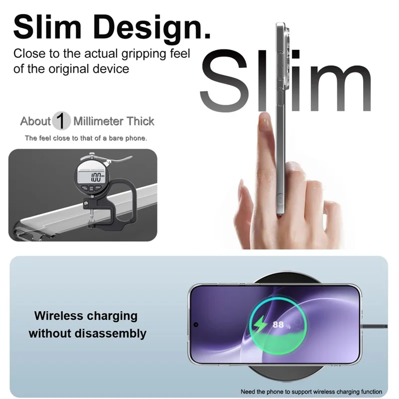 Capa de telefone transparente de TPU da série IMAK UX-5 para o vivo X300 Pro 5G Protective Phone Cover