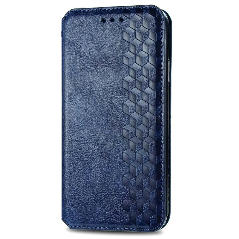 Xiaomi 15T Pro hoesje met ruitpatroon PU-lederen portemonnee hoes - Blauw