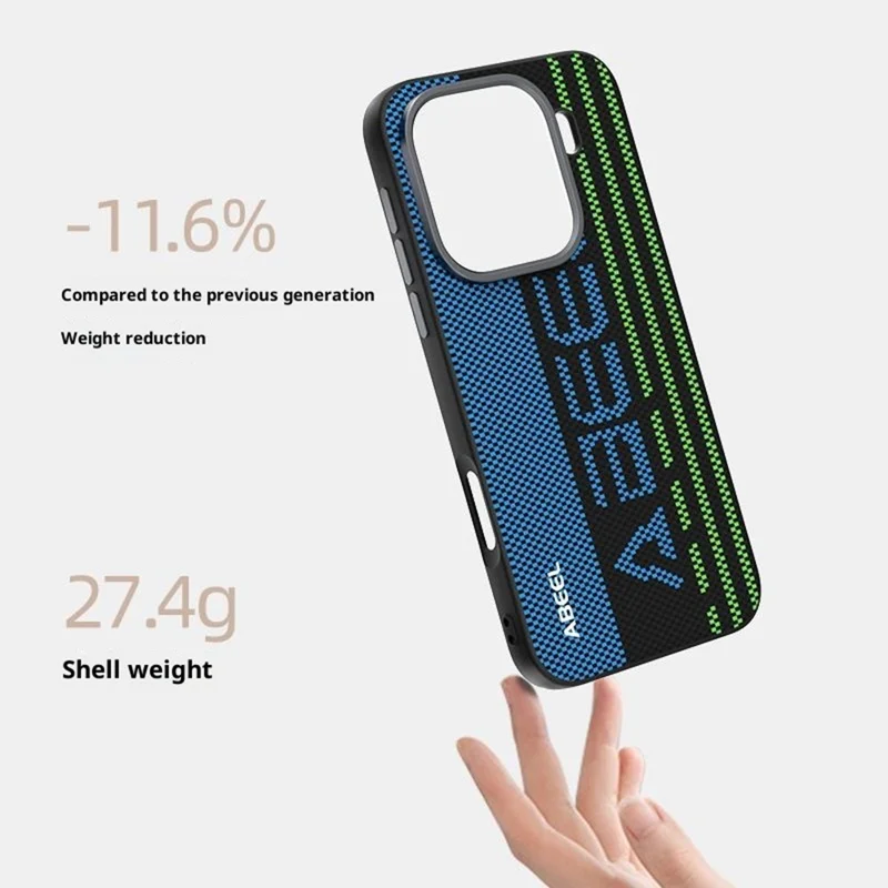 ABEEL For Oppo Find X9 5G Magnetic Case Micro-Embossing 6D Printed PC TPU Aluminum Alloy Leather Phone Cover - Outstanding No. 1