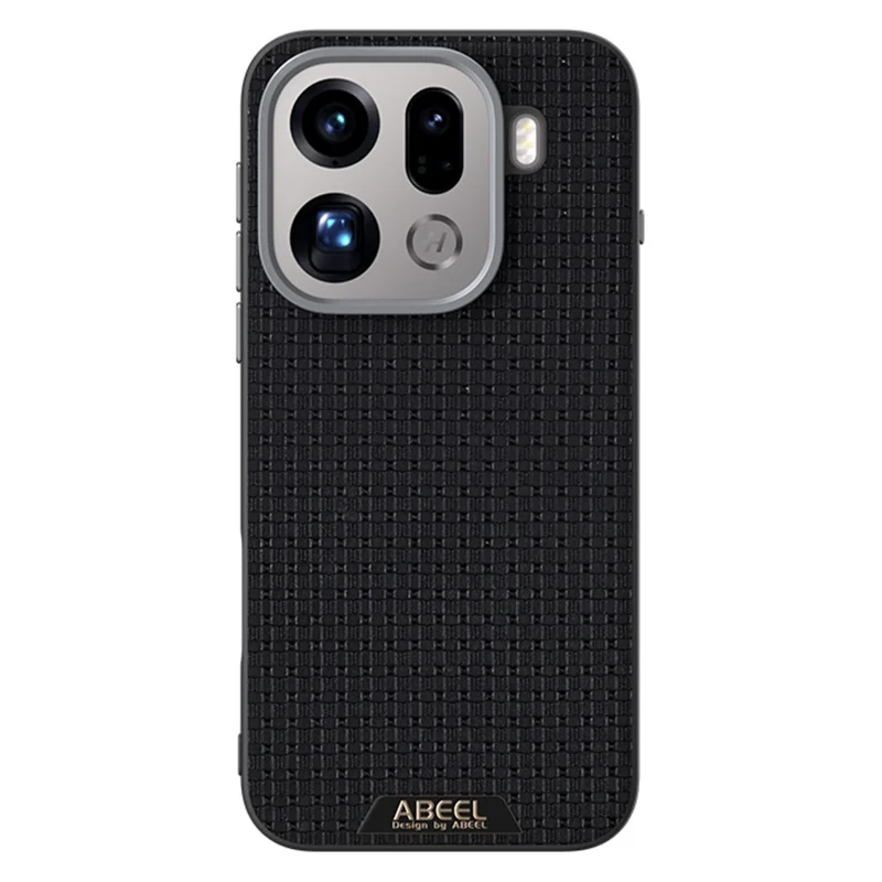 ABEEL Funda para Oppo Find X9 Pro 5G Compatible con MagSafe Cubierta Posterior Texturizada con Microrelieve - Negro
