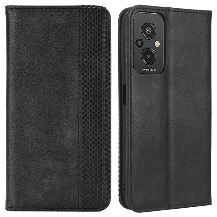 Для Xiaomi Redmi 11 Prime 4G Anti-finger PU - Черный