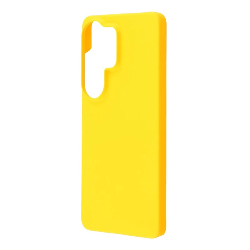 For Samsung Galaxy S26 Ultra Case Hard PC Drop Proof Frosted Minimalist Phone Cover - Yellow