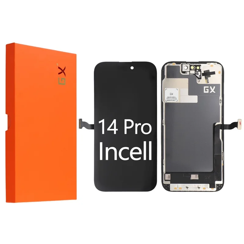 For iPhone 14 Pro Grade C LCD Screen and Digitizer Assembly Replacement Part (GX Incell Technology) (without Logo)
