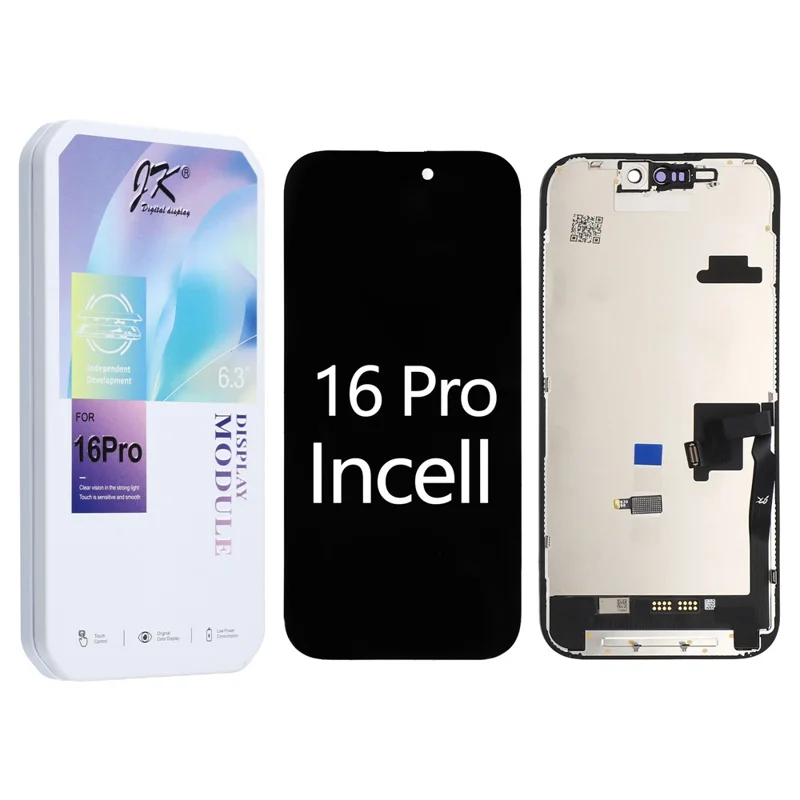 Per iPhone 16 Pro Grado C LCD Screen e Digitizer Assembly Part (Tecnologia JK Incell) (senza Logo)
