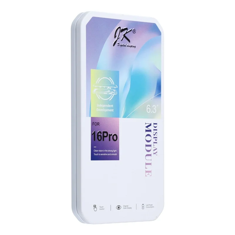 Per iPhone 16 Pro Grado C LCD Screen e Digitizer Assembly Part (Tecnologia JK Incell) (senza Logo)