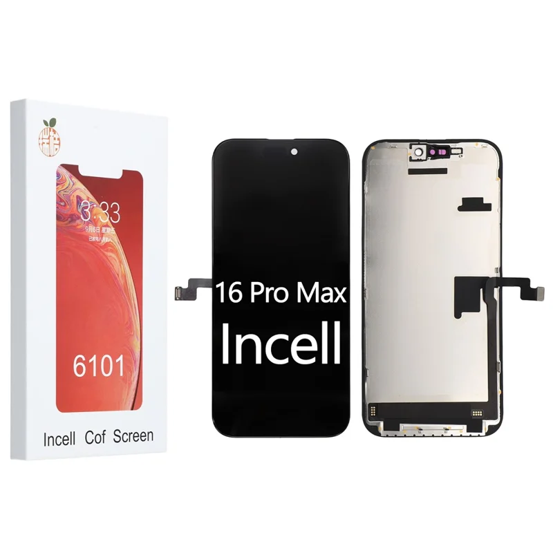 For iPhone 16 Pro Max Grade C LCD Screen and Digitizer Assembly Replacement Part (RUIJU In-Cell Workmanship) (Without Logo)