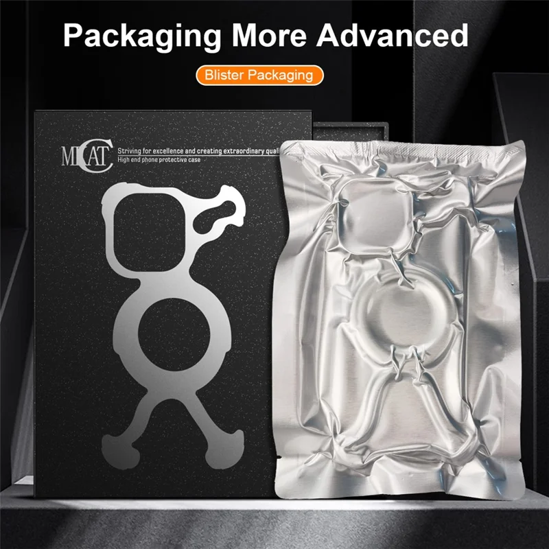 Étui de protection pour iPhone 17 Pro Max Bumper Case Hard PC Couverture de téléphone magnétique Aération - Argent