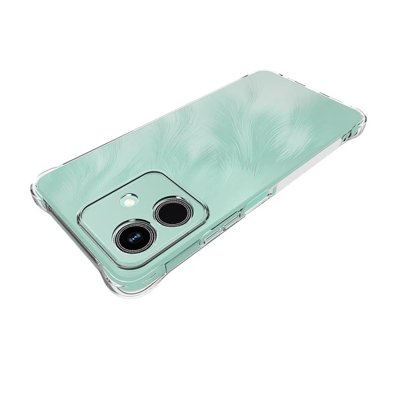 Capa de Telefone Celular 4G TPU Play10 For Honor Não Deslizante Transparente