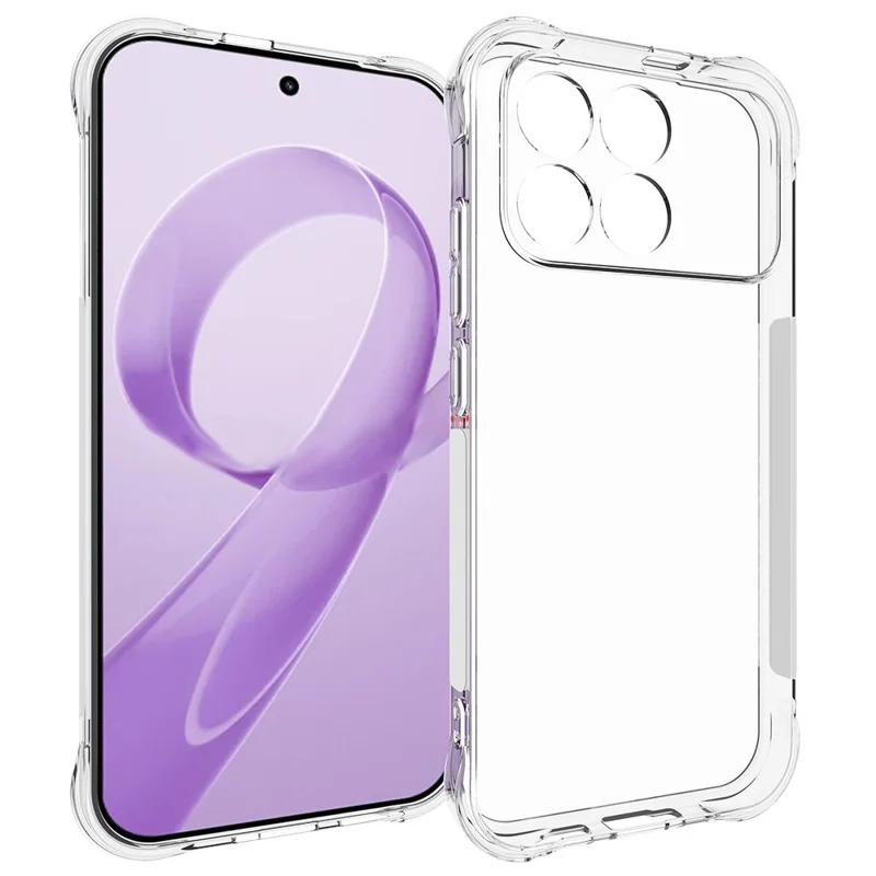 Bulk Purchasing For Xiaomi Redmi K90 5G / Poco F8 Pro TPU Phone Case Non-Slip Transparent Mobile Phone Cover