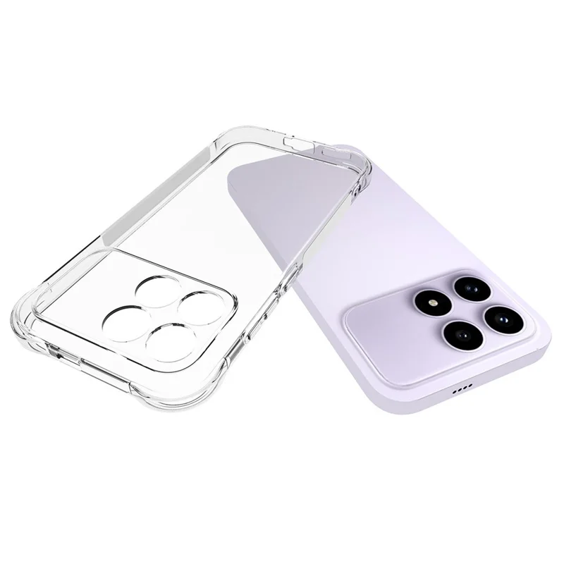 Bulk Purchasing For Xiaomi Redmi K90 5G / Poco F8 Pro TPU Phone Case Non-Slip Transparent Mobile Phone Cover