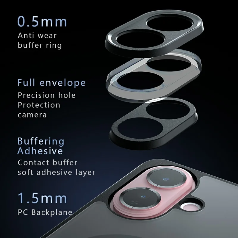 Per vivo V60 Lite 5G / 4G Custodia compatibile con MagSafe TPU + PC Matte Skin Touch Phone Cover