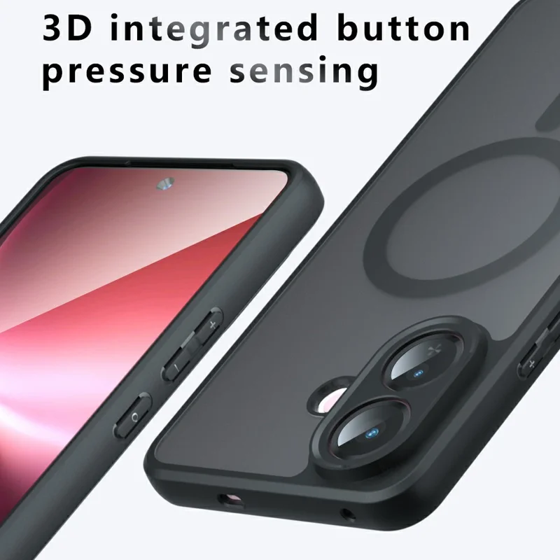 Per vivo V60 Lite 5G / 4G Custodia compatibile con MagSafe TPU + PC Matte Skin Touch Phone Cover