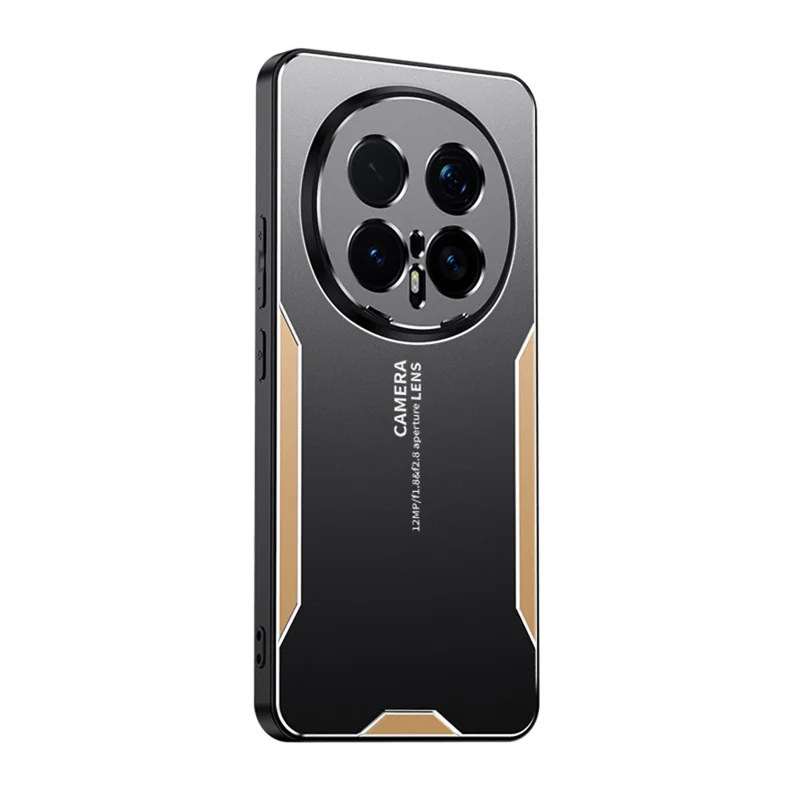 للهونر ماجيك 8 برو 5G غطاء هاتف من سبائك الألومنيوم وTPU وPC - ذهبي