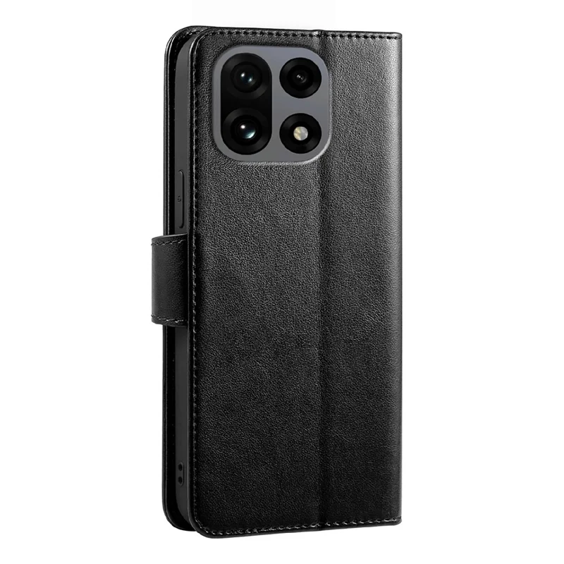 For OnePlus 15 5G Case Stand Card Holder Wallet Leather Phone Cover - Black