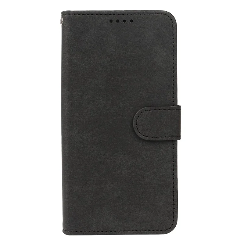 Xiaomi 17 Case Flip Wallet Gestreifte Textur Leder Handyhülle - Schwarz