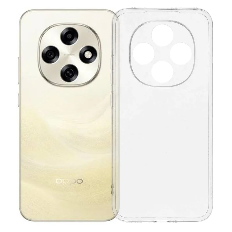 Oppo A6 Pro 5G hoesje Stootvast 1,5 mm dikte Transparant TPU telefoonhoesje