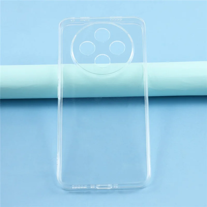 Capa para Vivo Y500 (China) 5G à Prova de Choque Transparente TPU de 1,5 mm para Telefone