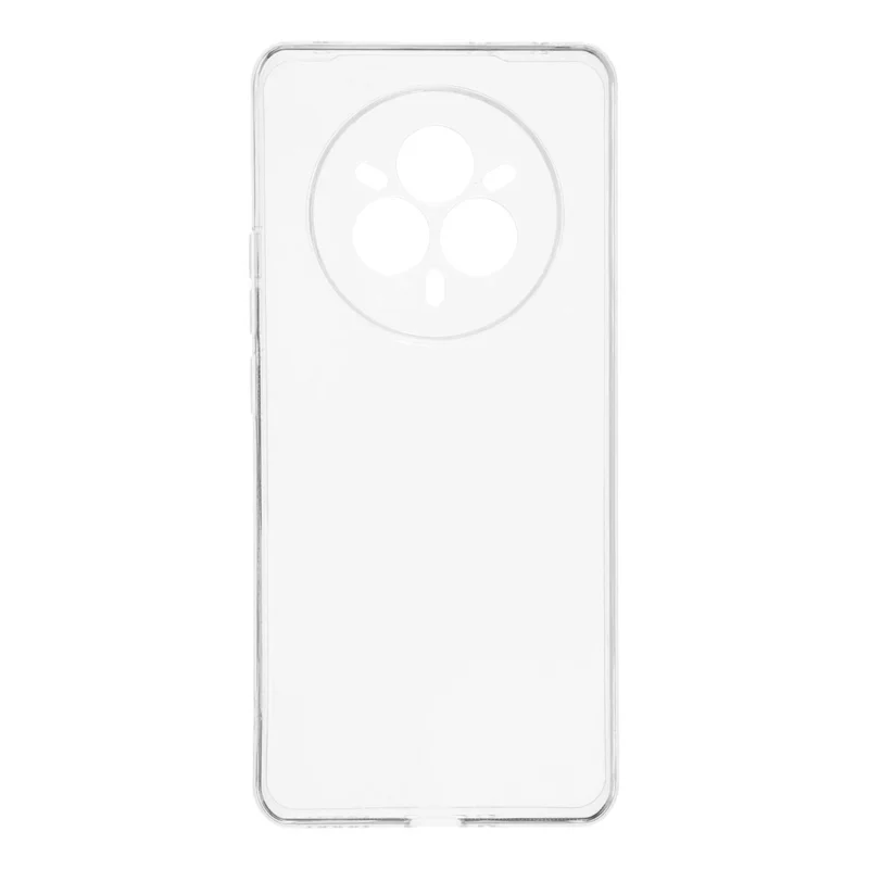 Voor Realme 14 Pro 5G hoesje Stootbestendig 1,5 mm dikte Transparant TPU telefoonhoesje