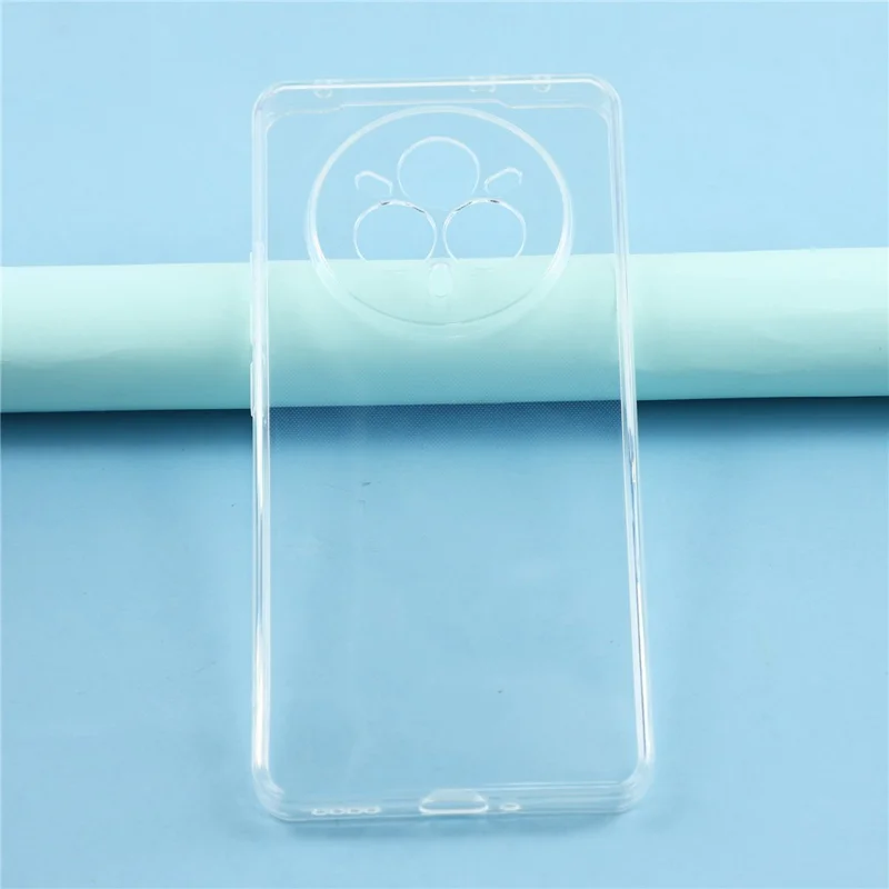 Voor Realme 14 Pro 5G hoesje Stootbestendig 1,5 mm dikte Transparant TPU telefoonhoesje