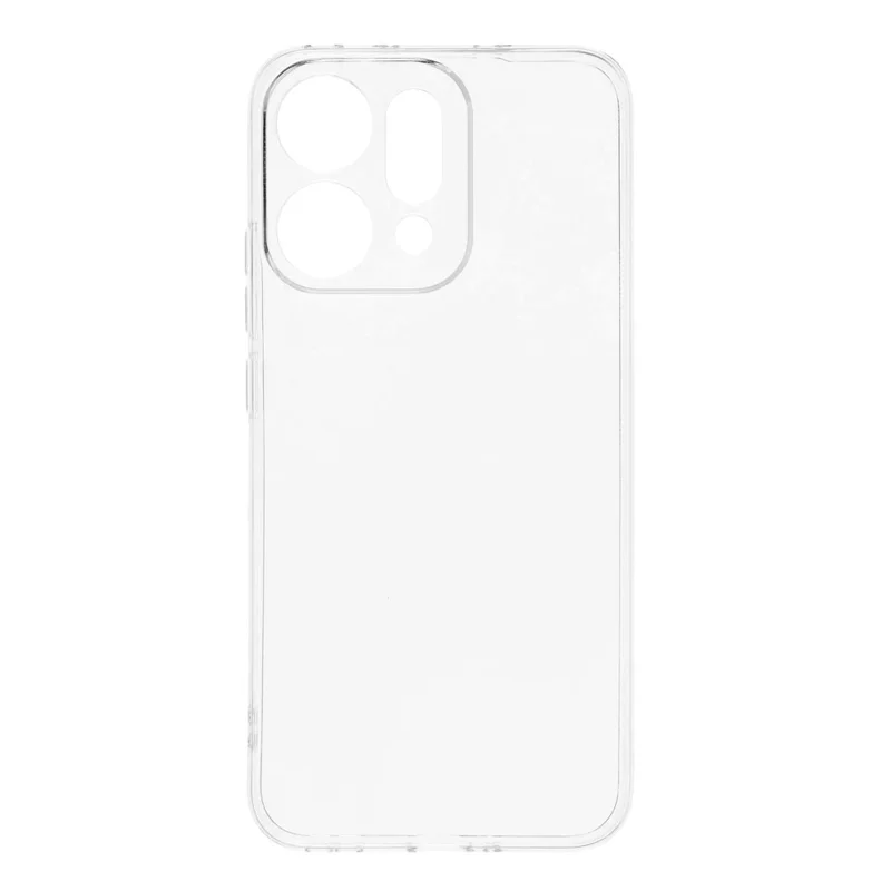 For Oppo Reno14 5G (Global) Case Shockproof 1.5mm Thickness Clear TPU Phone Cover