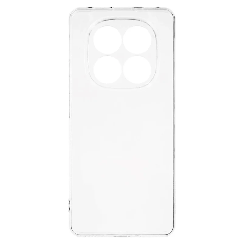 Étui pour Xiaomi Redmi Note 14 Pro 5G / Poco X7 5G, antichoc, épaisseur de 1,5 mm, housse de téléphone en TPU transparent