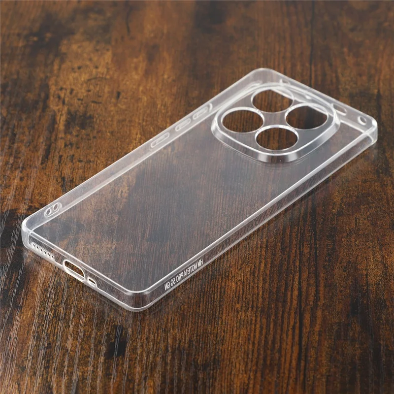 Étui pour Xiaomi Redmi Note 14 Pro 5G / Poco X7 5G, antichoc, épaisseur de 1,5 mm, housse de téléphone en TPU transparent