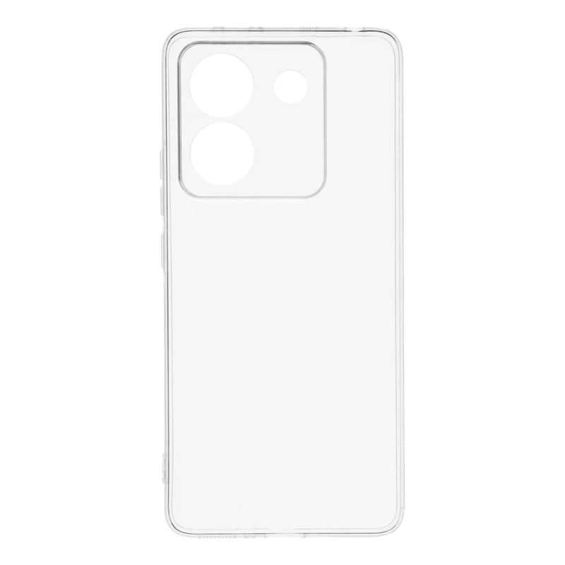 Чехол для Xiaomi Poco M7 Pro 5G, противоударный, толщина 1,5 мм, прозрачный TPU