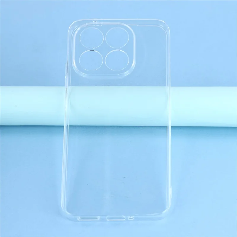 UNITHIN For Xiaomi 15T Case 0.7mm Clear TPU Anti Drop Phone Cover Precise Cutouts