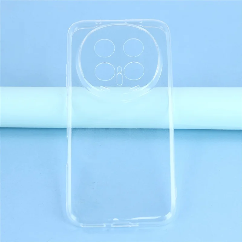 UNITHIN Para Honor Magic8 Pro 5G Capa 0,7 mm Claro TPU Anti Queda Capa de Telefone Recortes Precisos