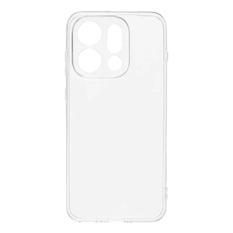 UNITHIN For Oppo Find X9 5G Case 0.7mm Clear TPU Anti Drop Phone Cover Precise Cutouts