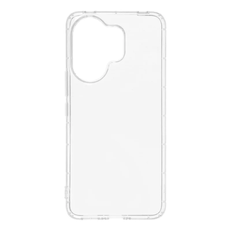 For vivo V60 5G Case Transparent TPU Phone Back Cover Airbag Protection