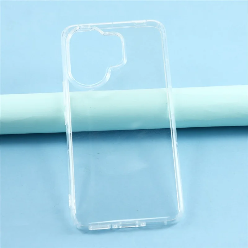For vivo V60 5G Case Transparent TPU Phone Back Cover Airbag Protection