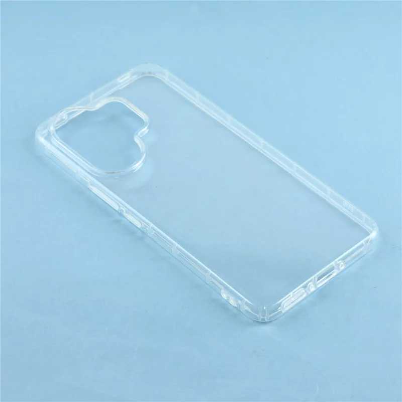 For vivo V60 5G Case Transparent TPU Phone Back Cover Airbag Protection