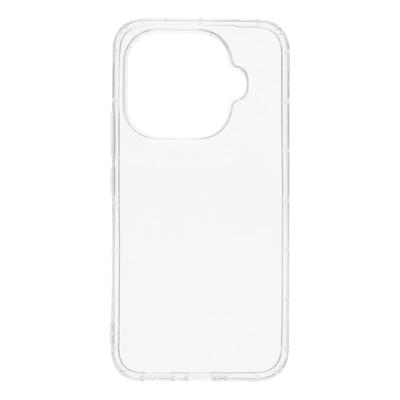 Xiaomi 15T Pro Hülle Transparent TPU Rückseite Handyhülle Luftkissen Schutz