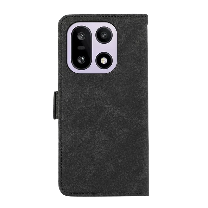 ABEEL Etui na OnePlus 15 5G, Skóra PU, Folio, Stojak, Widoczna Karta, Blokada RFID, Czarny