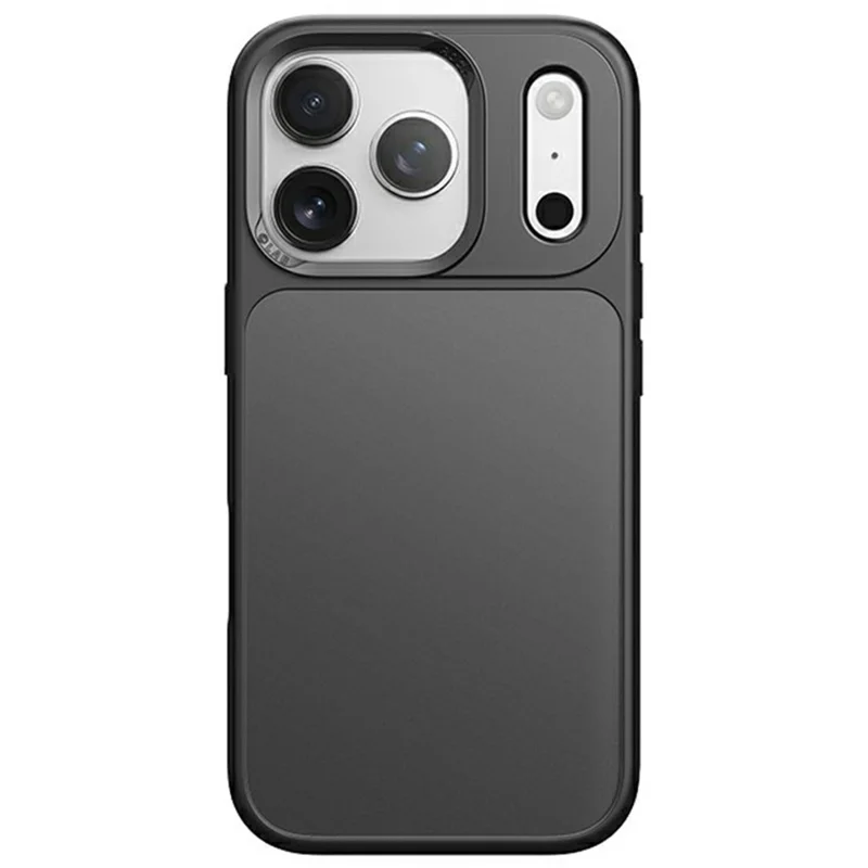 ROCK Para Capa de Telefone iPhone 17 Pro - Pele de Caso PC+TPU à Prova de Choque Capa Traseira - Preto