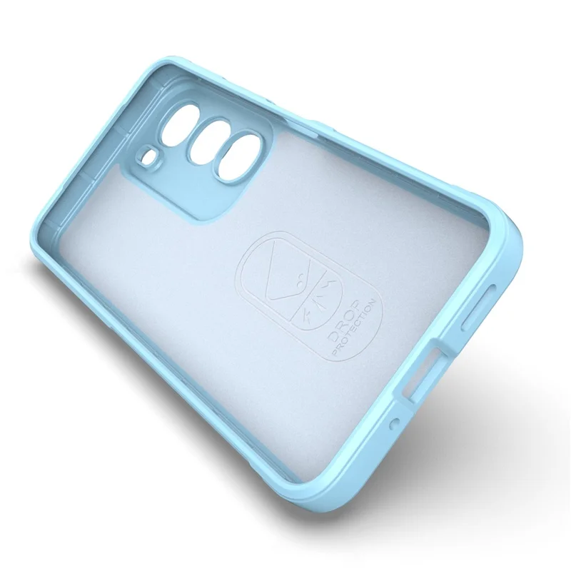 For vivo Y31 5G  /  Y21d Case Anti-Drop Soft TPU Rugged Phone Back Cover - Baby Blue