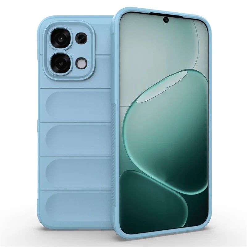 For Oppo F31 5G Case Anti-Drop Soft TPU Rugged Phone Back Cover - Baby Blue