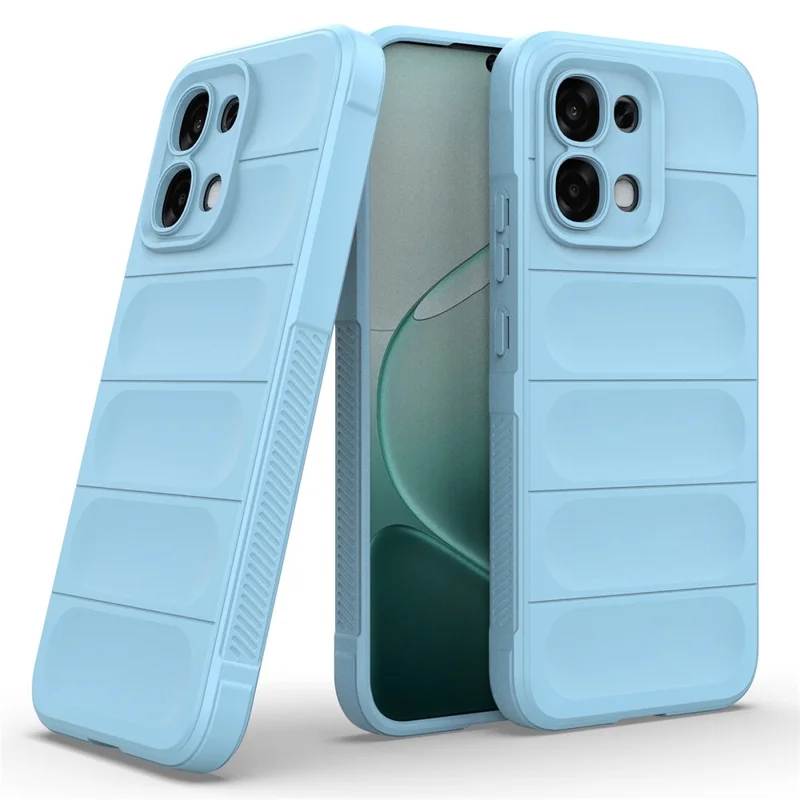 For Oppo F31 5G Case Anti-Drop Soft TPU Rugged Phone Back Cover - Baby Blue