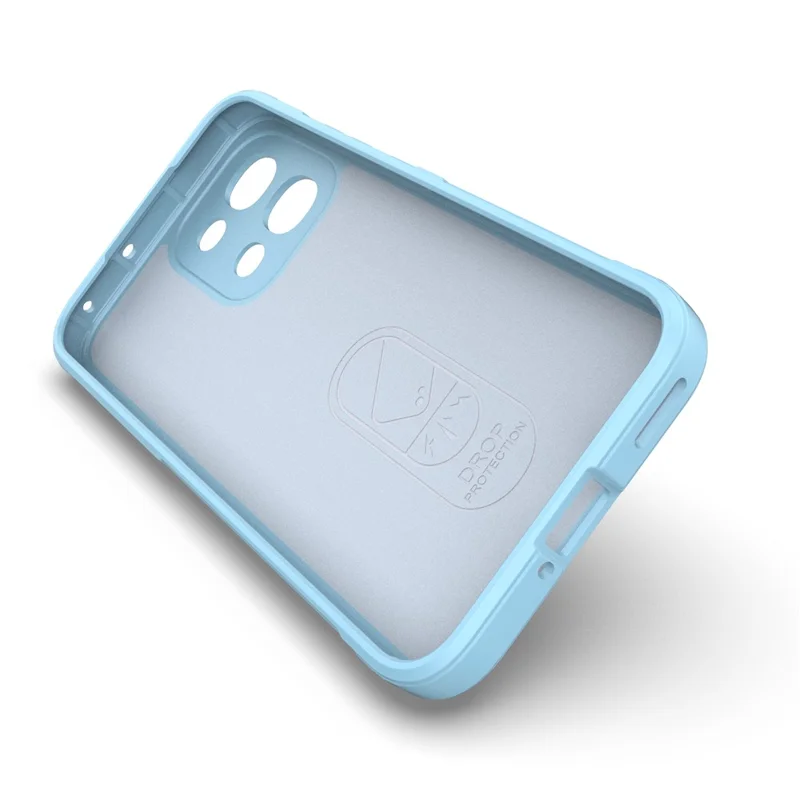 For Oppo F31 5G Case Anti-Drop Soft TPU Rugged Phone Back Cover - Baby Blue
