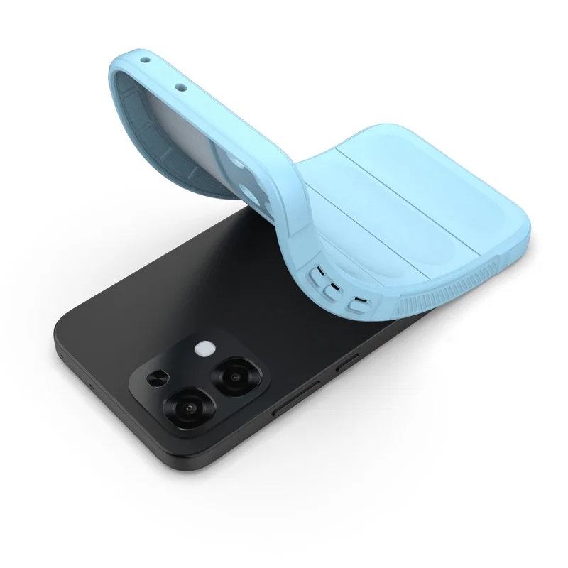 For Oppo F31 5G Case Anti-Drop Soft TPU Rugged Phone Back Cover - Baby Blue