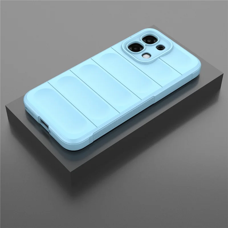 For Oppo F31 5G Case Anti-Drop Soft TPU Rugged Phone Back Cover - Baby Blue