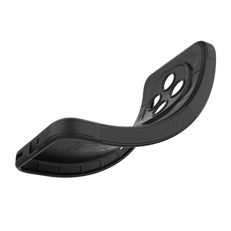 Capa Oppo F31 Pro 5G Anti-Drop Soft TPU Rugged Phone Back Cover - Preta