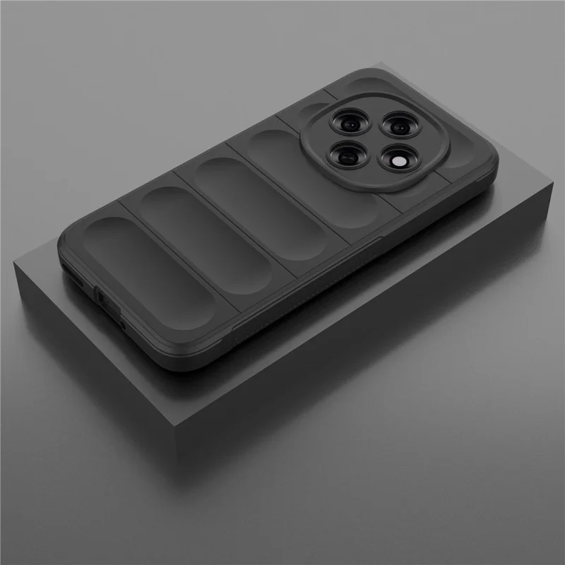 Capa Oppo F31 Pro 5G Anti-Drop Soft TPU Rugged Phone Back Cover - Preta