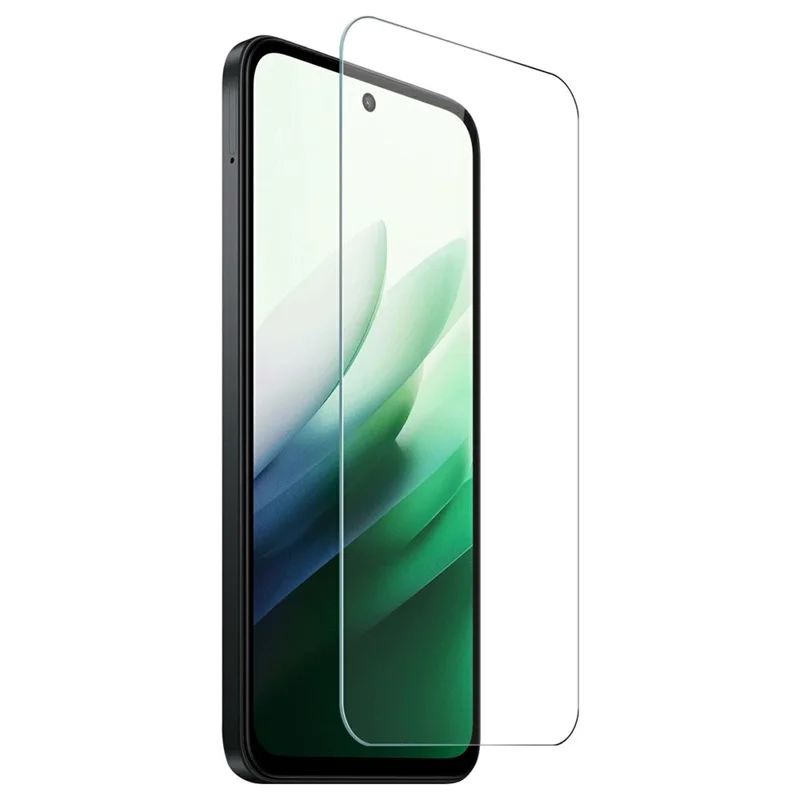 NORTHJO Pour Xiaomi Redmi 15 5G (Global) (169 mm) Étui Souple en TPU Transparent Avec Protecteur d'Écran en Verre Trempé