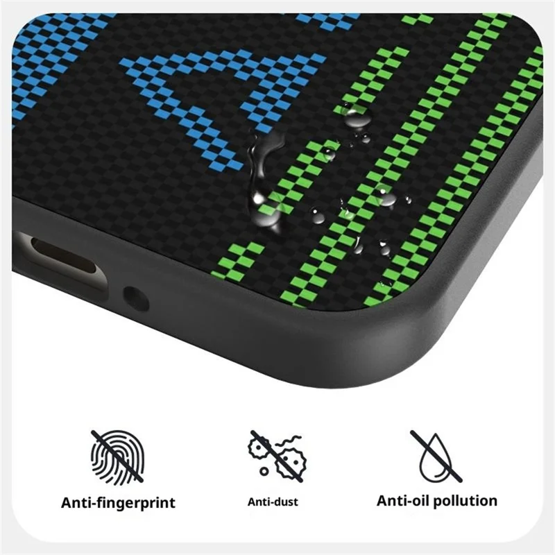 ABEEL For OnePlus 15 5G Magnetic Case Micro-Embossing 6D Printed PC TPU Aluminum Alloy Leather Phone Cover - Outstanding No. 1