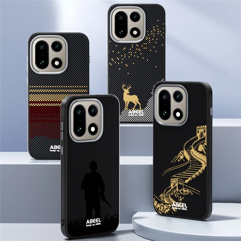 ABEEL For OnePlus 15 5G Magnetic Case Ultra Slim PC TPU Phone Back Cover - The Great Wall