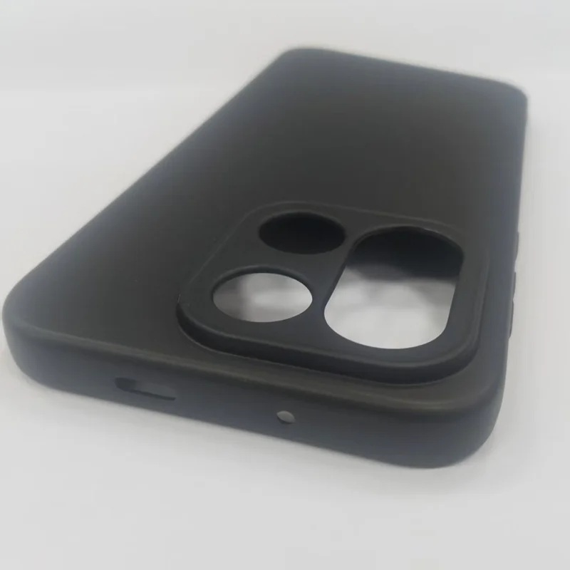 Zakup hurtowy 25 szt. obudowa na OnePlus 15 5G, matowa obudowa TPU 1,2 mm – Czarny