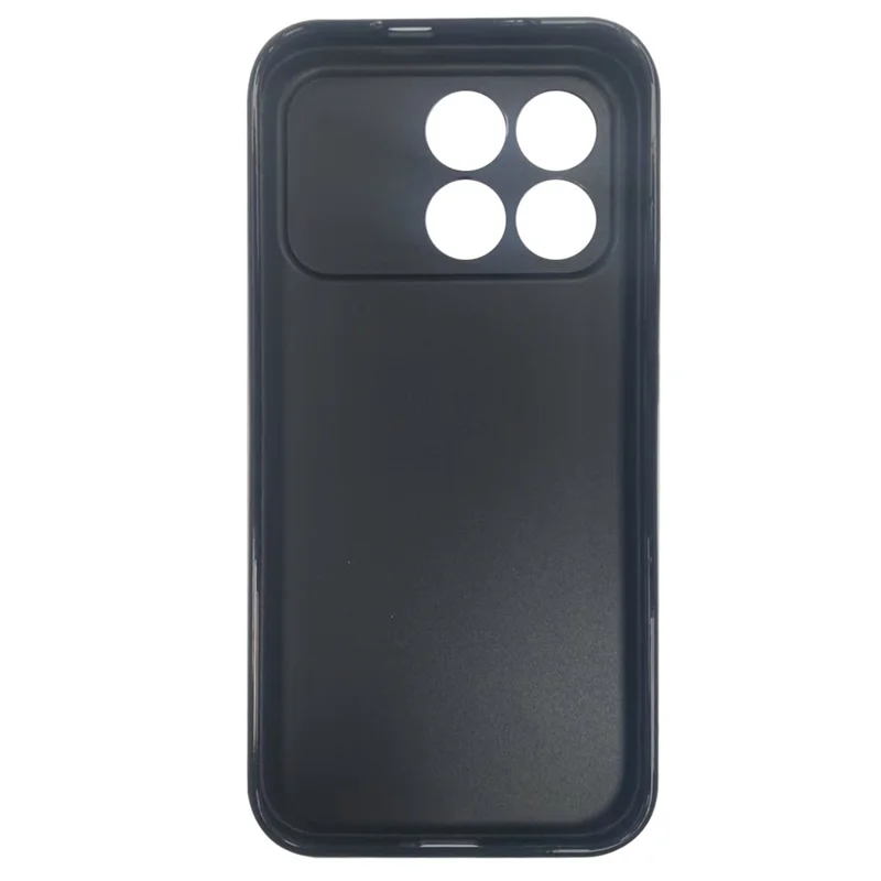 Bulk Purchasing 25Pcs For Xiaomi Redmi K90 5G / Poco F8 Pro Case 1.2mm TPU Matte Phone Cover - Black